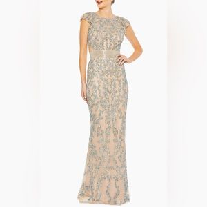 Mac Duggal Beaded A-Line Gown New Size 8 Style 5689